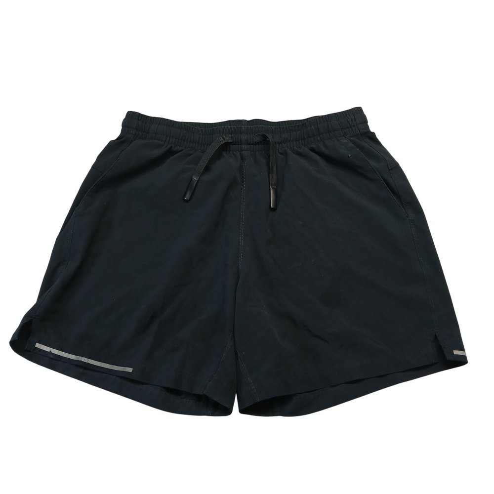 Bearbottom Mens Black Athletic Running Shorts 5.5 Inch Inseam Size Medium